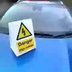 EV & Hybrid Vehicle Safety Sign